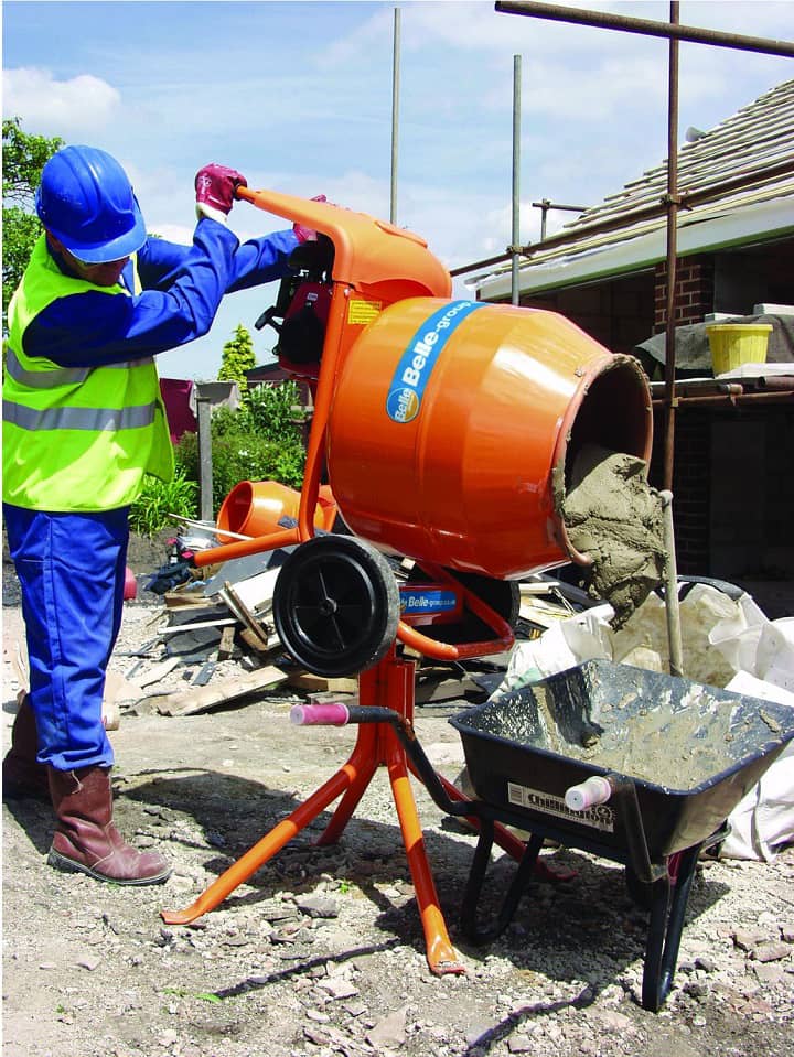 Cement mixers used by Home Construction Zimbabwe
